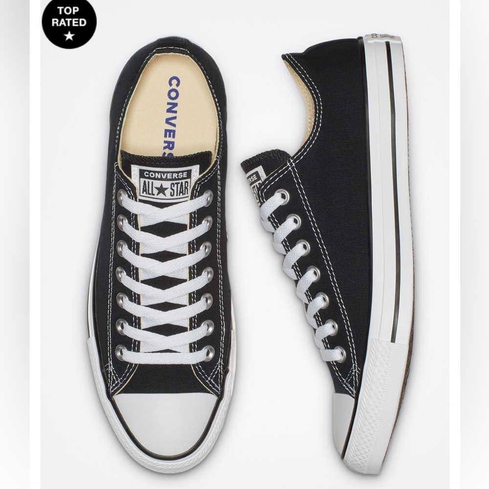 Converse Chuck Taylor Black Low Top Shoes